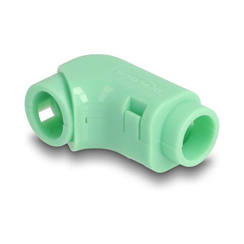 DeLOCK Clips para doblar cables, 8 piezas, Verde