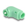 DeLOCK Clips para doblar cables, 8 piezas, Verde