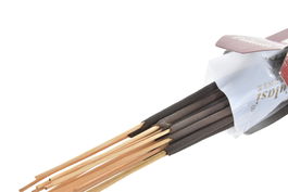 DKD Home Decor Incienso Varilla Granate Bambú Madera Sagrado Corazón Set 20 piezas 6 x 25 x 9 cm