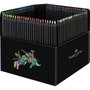 Faber Castell Black Edition Lápices de Colores Surtidos con Soporte