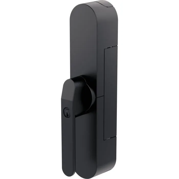Abus FCA4100 BK Cerradura de seguridad para puerta de terraza con tecnología SmartX y sensor de alarma 3D Abus FCA4100 BK Cerradura de seguridad para puerta de terraza con tecnología SmartX y sensor de alarma 3D