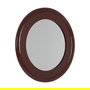 Espejo Lacado Granate Dm Decoración 90 X 5 X 90 cm
