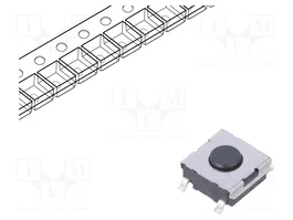 Aratas (Formerly Omron Components) Microconmutador TACT B3FS-1000P SPST-NO SMT