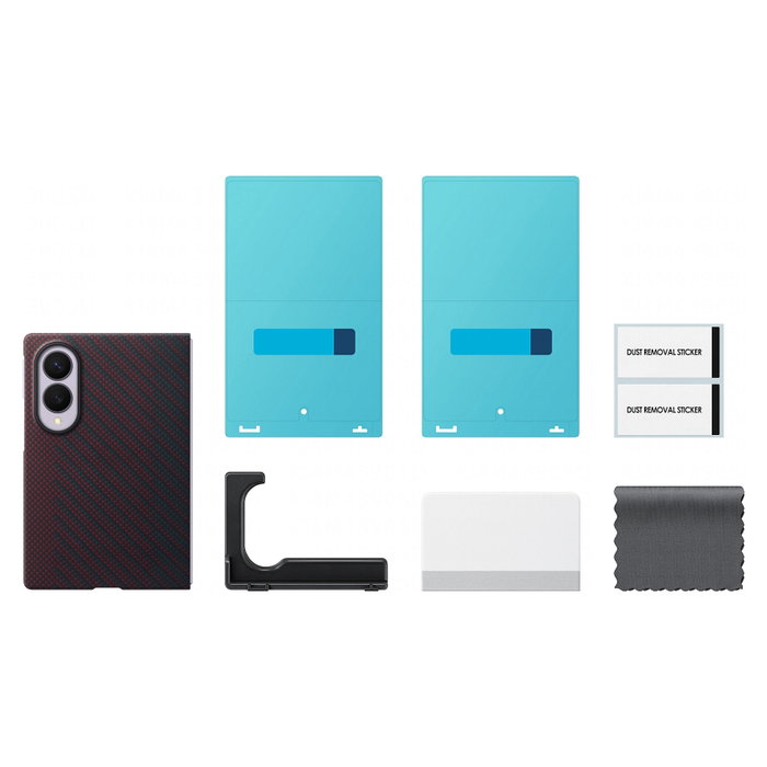 Samsung Carbon Magnet Case para Galaxy Z Fold 8, Violeta Samsung Carbon Magnet Case para Galaxy Z Fold 8, Violeta