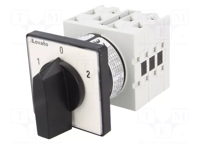 LOVATO ELECTRIC GX1653U Interruptor de leva de separación de bobinado 16A