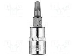 NEO TOOLS Vaso Torx®-bit TX25 de 1/4 de pulgada, 37mm
