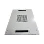 ALLNET Rack de red 19 pulg. 42U B600/T 900mm Glastür Lichtgrau SNB-Serie