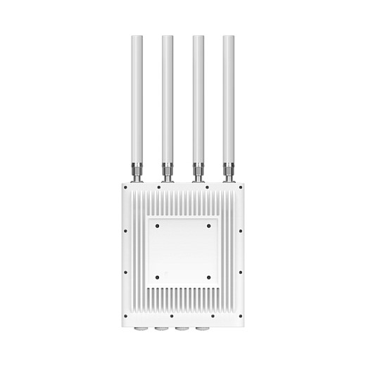 TP-Link Omada EAP668 Outdoor HD AX3600 Punto de Acceso Wi-Fi 6 Exterior, Wi-Fi Doble Banda 2.4/5 GHz hasta 3500 Mbps, 4 Antenas, PoE, IP55