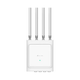 TP-Link Omada EAP668 Outdoor HD AX3600 Punto de Acceso Wi-Fi 6 Exterior, Wi-Fi Doble Banda 2.4/5 GHz hasta 3500 Mbps, 4 Antenas, PoE, IP55