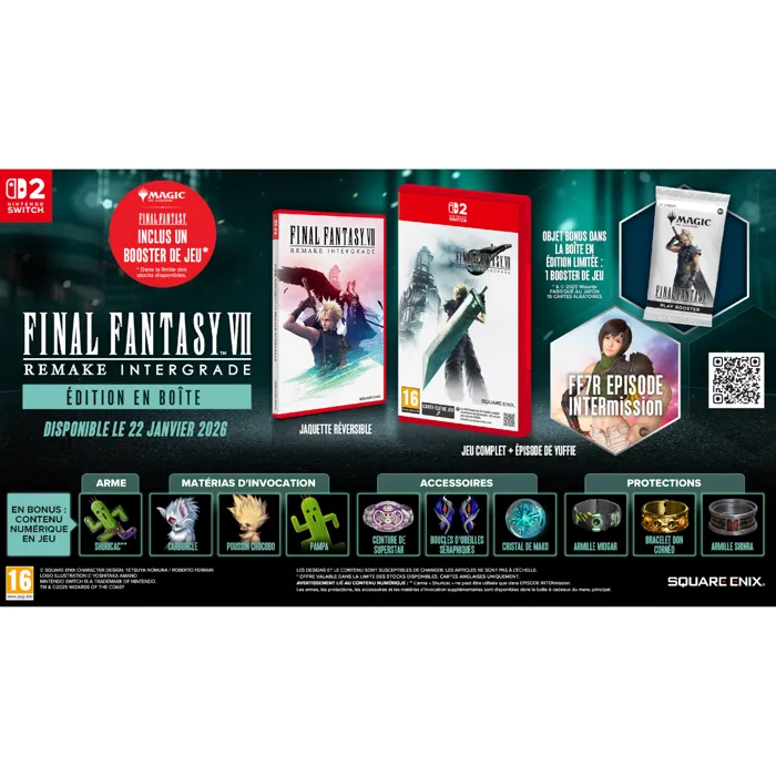 Square Enix Final Fantasy VII Remake Intergrade - Juego para Nintendo Switch