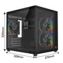 Rampage LUMID ARGB negra