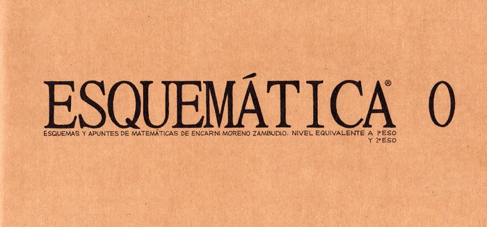Esquemática 0, Encarnación Moreno Zambudio - Encarnación Moreno Zambudio