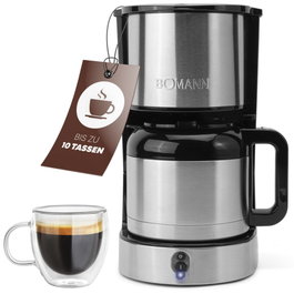 Bomann KA 6066 CB Cafetera de goteo con Jarra Térmica