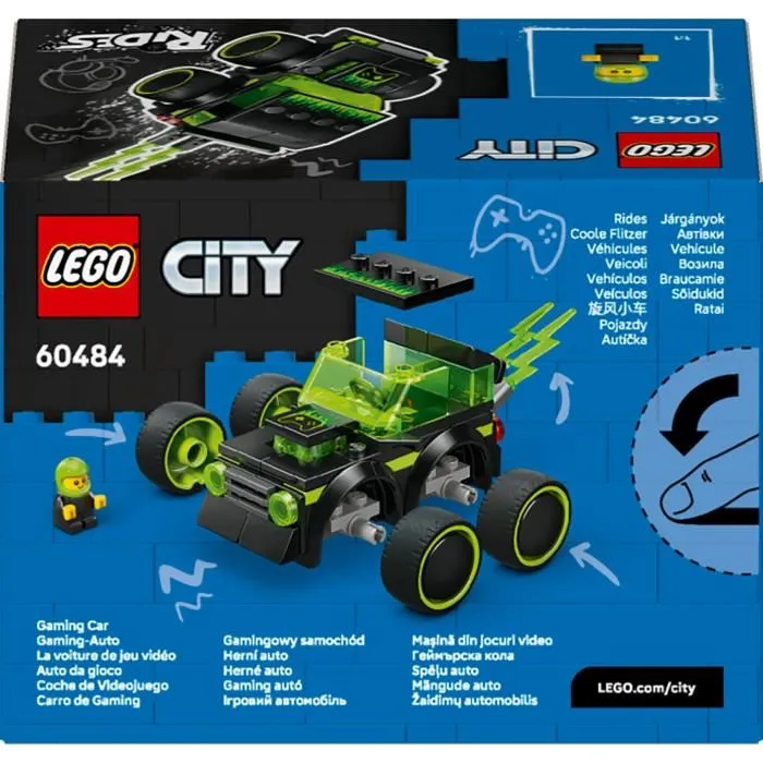 LEGO City Coche de Carreras de Videojuego 60484