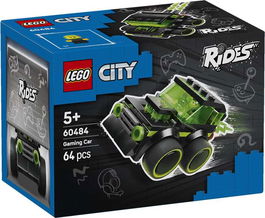 Lego City Coche de Carreras de Videojuego, Juego de Construcción para Niños a partir de 6 años