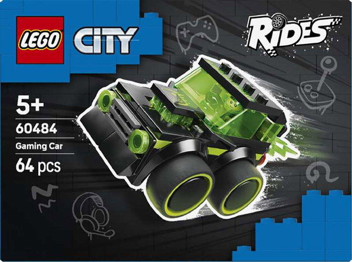 LEGO City 60314 Juego de Construccion de Vehiculo de Carreras de Videojuego Coche de Juguete para Niños de 6+ Años