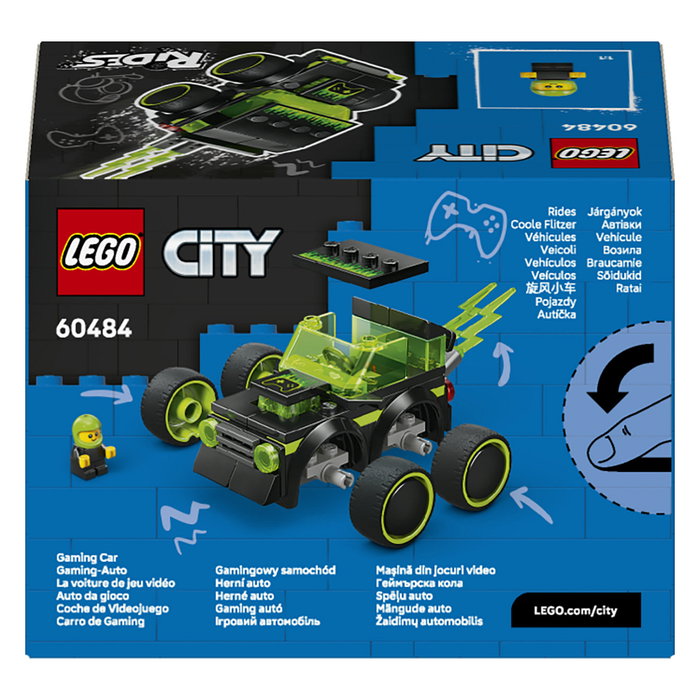 LEGO City Vehículos: Coche de Carreras de Videojuego 60484 LEGO City Vehículos: Coche de Carreras de Videojuego 60484
