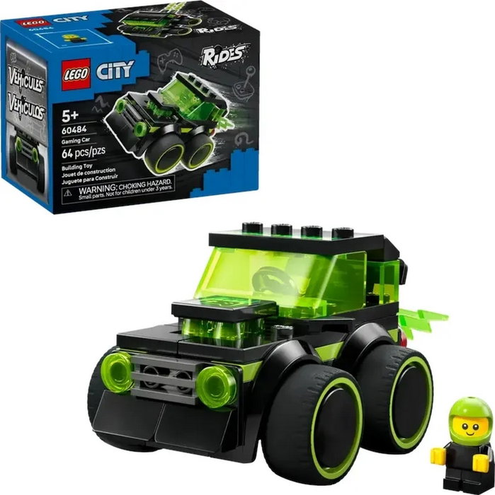 LEGO City Coche de Carreras de Videojuego 60484