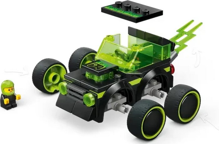 LEGO City Coche de Carreras de Videojuego 60484