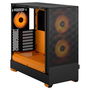 Fractal Design Pop Air Midi-Tower, Cristal Templado, Ventiladores RGB Orange Core, TG Clear Tint