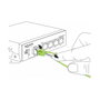 DeLOCK 85688 Cable de fibra óptica LC a LC Multimode OM5 Uniboot 1 m Verde