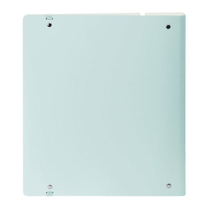 Safta Carpeblock PP Foam Azul Claro con Recambio y 4 Anillas de 35 mm