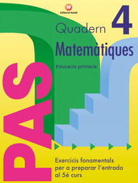 Pas matemátiques, 4 Educació Primària Valencia, NADAL EDARCA EDITORIAL - NADAL EDARCA EDITORIAL