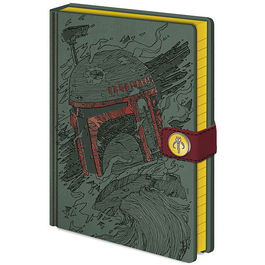 Pyramid Cuaderno A5 Boba Fett Star Wars Premium 14,8x21cm