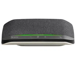 HP Poly Sync 10 Altavoz Manos Libres USB-A USB-C PC Plata IP64 Compatible Windows 10 11 MacOS