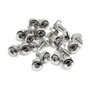 StarTech Paquete de 100 tornillos M6 de 12 mm para racks y armarios de servidores