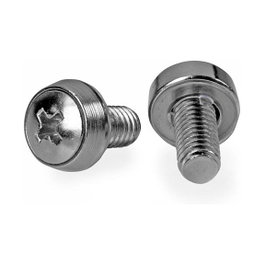 StarTech Tornillos de Montaje M6 x 12 mm, Pack de 100
