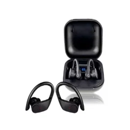 Daewoo Auriculares Deportivos Bluetooth TWS Sport DW2012, Negro, Bluetooth 5.0, Autonomía 3h, Estuche de Carga
