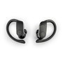 Daewoo Auriculares Inalámbricos Deportivos TWS Sport con Gancho, Bluetooth 5.0, Indicador LED de Batería, 30mAh/300mAh, Carga Tipo C, Color Negro