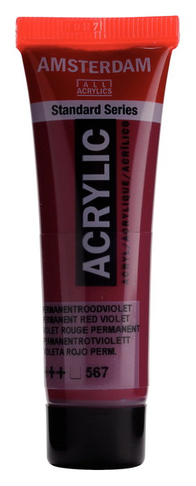 Amsterdam Amsterdam Standard Series Acrílico Violeta Rojizo Permanente 567 Amsterdam Amsterdam Standard Series Acrílico Violeta Rojizo Permanente 567