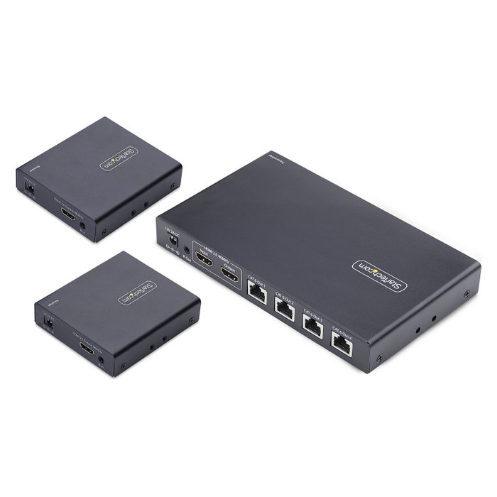 StarTech 4K7014IC-EXTEND-HDMI Extensor y Divisor HDMI de 4 Puertos 4K 60Hz por CAT6 StarTech 4K7014IC-EXTEND-HDMI Extensor y Divisor HDMI de 4 Puertos 4K 60Hz por CAT6