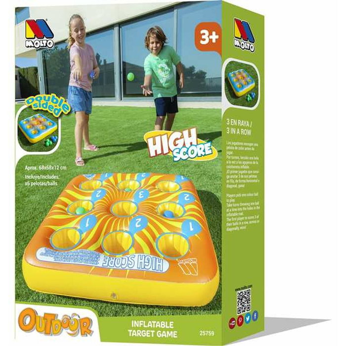 Molto Juego 2 En 1 Inflatable Target Ball