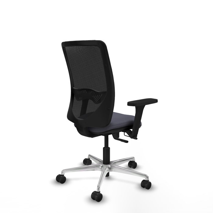 PIQUERAS Y CRESPO Silla de oficina Zulema con mecanismo Sincro/Traslack, Gris oscuro y Negro PIQUERAS Y CRESPO Silla de oficina Zulema con mecanismo Sincro/Traslack, Gris oscuro y Negro