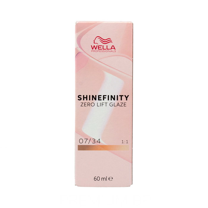 Wella Shinefinity Color 07/34 60 ml - Efecto esmaltado brillo duradero y que no altera la base del cabello Wella Shinefinity Color 07/34 60 ml - Efecto esmaltado brillo duradero y que no altera la base del cabello