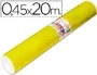 Aironfix Rollo Adhesivo Autoadhesivo Plastificado Unicolor Amarillo Brillante 20 m, Para Forrar Superficies de Madera, Metal, Pared, Ideal para Manualidades y Hogar, Ref: 67007 Aironfix Rollo Adhesivo Autoadhesivo Plastificado Unicolor Amarillo Brillante 20 m, Para Forrar Superficies de Madera, Metal, Pared, Ideal para Manualidades y Hogar, Ref: 67007