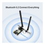 Mercusys MA80XE Adaptador Wi-Fi 6 PCIe AX3000 Dual-Banda