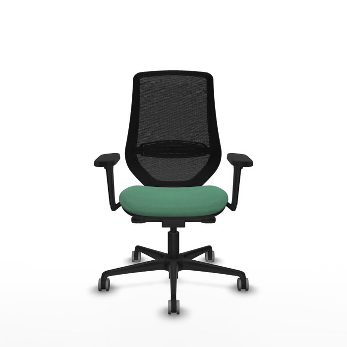 PIQUERAS Y CRESPO Silla de oficina Mardos Verde esmeralda y Negro PIQUERAS Y CRESPO Silla de oficina Mardos Verde esmeralda y Negro