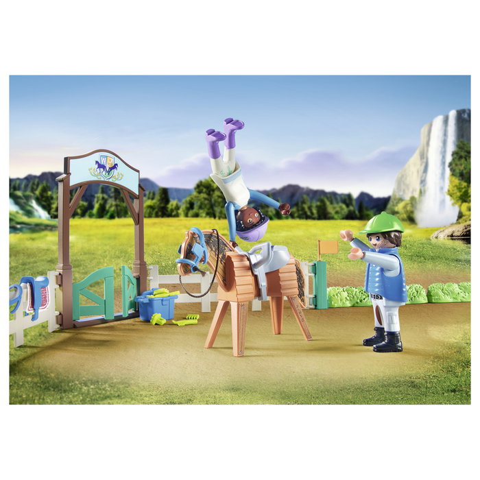 Playmobil Escuela Moderna de Equitación Horses of Waterfall 71637
