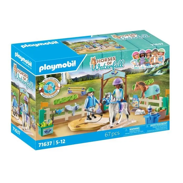 Playmobil Escuela Moderna de Equitación Horses of Waterfall 71637