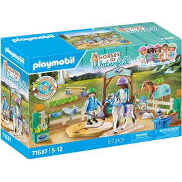 Playmobil Escuela Moderna de Equitación Horses of Waterfall 71637