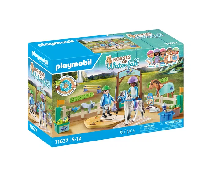Playmobil Escuela Moderna de Equitación Horses of Waterfall 71637