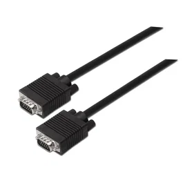 Aisens cable VGA 1,8 m, VGA (D-Sub) macho-macho, Negro