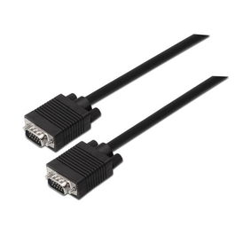 AISENS Cable SVGA HDB15/M - HDB15/M 1.8M Negro, Conector D-Sub, 2048x1536, 720p, 1080p, 1440p, 1520p, Plug and Play