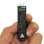 Apricorn Aegis Secure Key 32GB USB 3.2 Type-C Cifrado Hardware AES 256-bit XTS FIPS 140-2 L3