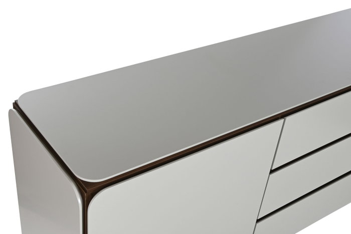 DKD Home Decor Buffet Moderno con Puertas y Cajones para Sala 41.5 x 183 x 80 cm