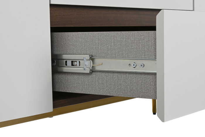 DKD Home Decor Buffet Moderno con Puertas y Cajones para Sala 41.5 x 183 x 80 cm